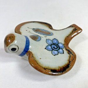 Tonal El Palomar Blue Small Bird Figurine Butterfly